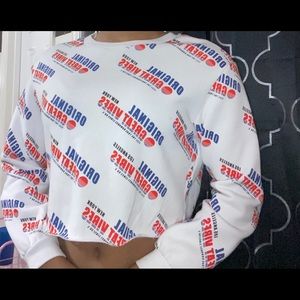 Graphic Crop Top